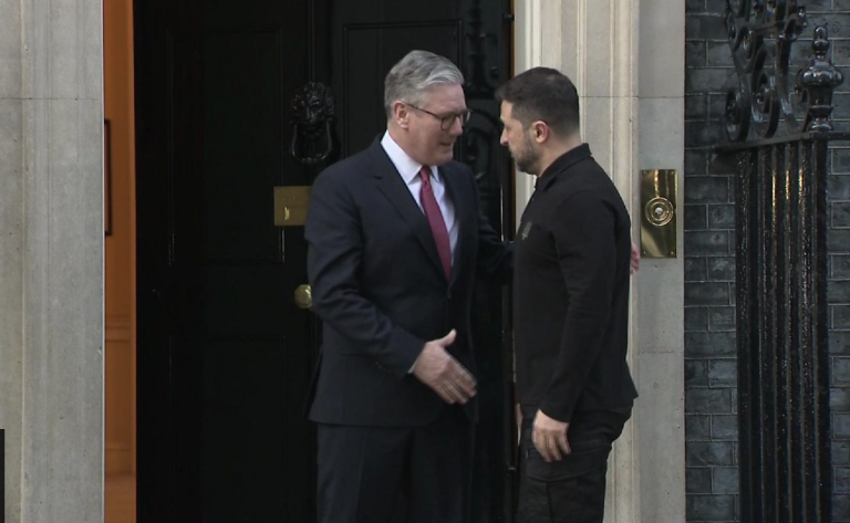 Starmer hosts Zelenskyy for meaningful and warm talks