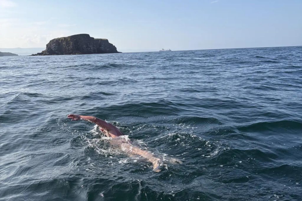 Czech Man Completes Rare Scotland to Ireland Swim Amid Jellyfish